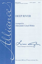 Deep River SATB choral sheet music cover